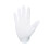 Antislip gestippelde witte etiquettehandschoenen voor-Wit 8