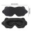 (Black 【MY005】) 3D Memory Foam Sleep Mask, Adjustable & Light Blocking 2
