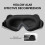(Black 【MY005】) 3D Memory Foam Sleep Mask, Adjustable & Light Blocking 3