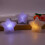 Set van 4 sterrenlichtobjecten voor-Roze roze licht 9