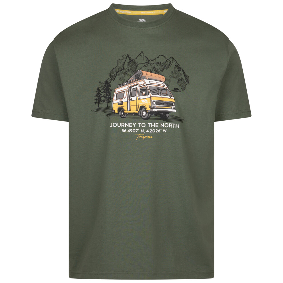 Trespass (L, Green Willow) Mens Tokso T-Shirt