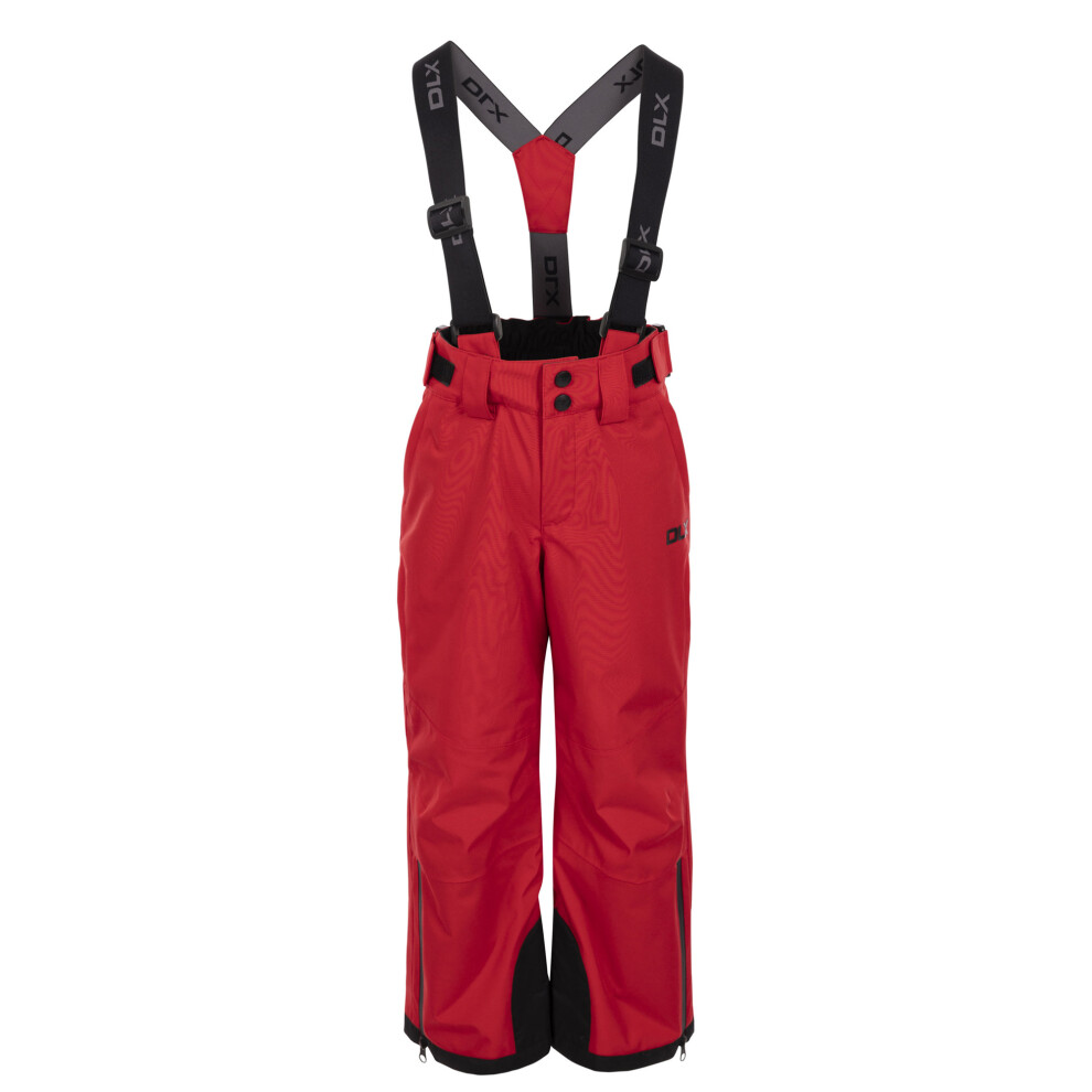 Trespass (7-8 Years, Red) Childrens/Kids Benito Ski Trousers