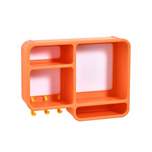 Bathroom Shower Wall Mount No Drilling Versatile Storage Rack for Face Wash Cream Skin Care Washbasin Storage Rack,D