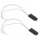 30 PCS /OFF  2 X 3V CR2032 Cell Button Battery Holder for LED 1