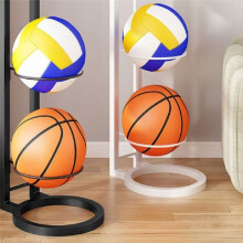 Indoor Child Basketball Storage Rack Put Football Storage Basket Placed Rack Kindergarten Volleyball Stand Holder-A