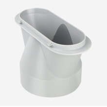 Flache MüNdung Schnittstelle 130 Mm, Geeignet für Tragbare Klimaanlage Luft Auspuff Schlauch Kit Platine