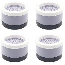 4 Sets Furniture Bed Risers Heavy Duty Round Bed Lifts Risers Adjustable Height,for Table Chairs Couch Cabinet Legs Sofa