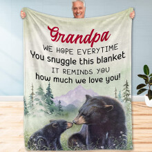 Coperta regalo per la nonna, 50x60 cm, ideale per Natale e compleanno.