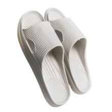 Flip-flops pentru femei gri, mărimea 8.5, cu călcâi amortizat și