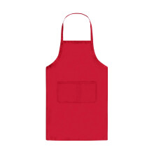Slabbeschort voor volwassenen, unisex, comfortabel, met voorvak, wasbaar.