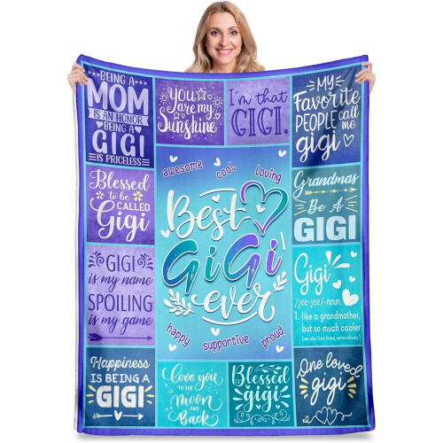 Kuscheldecke für die Ehefrau, 127 x 152 cm, Geschenk zum Geburtstag oder