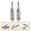 Adattatore bilanciato da TRS a XLR, 2 pezzi, 6,5 mm 1
