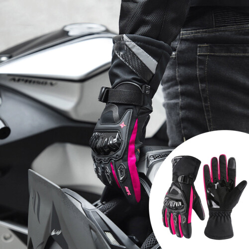 Motorcykelhandsker Isolerede, Touchscreen-kompatible