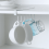 Overdoor Kitchen Utensils Organizer Rack White 1