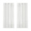 Linen Sheer Curtains Silver 52x63 in 2 Panels 1