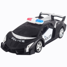 RC Police Drift Car Rubber Tires 1/20 Scale