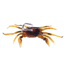 Crab-Shape Soft Silicone Fishing Lure with Barbed Hooks