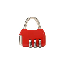 Mini Digit Combination Padlock Zinc Alloy Red