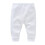 Children's Pants Plain Casual Solid Color 12M White 1