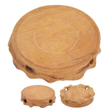 Wooden Teapot Base Round Display Stand 1 Piece