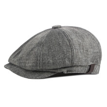 Men's Vintage Beret Hat Elastic Breathable Summer Cap