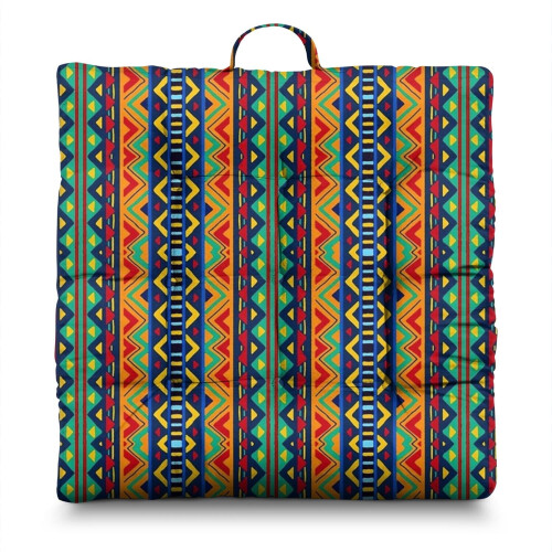 Τετράγωνο Μαξιλάρι Διαλογισμού Boho Ολλανδικό Βελούδο 22x22