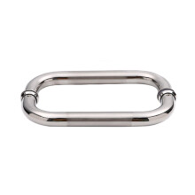 Poignée de porte de douche en verre, acier inoxydable, 07 x 32 mm