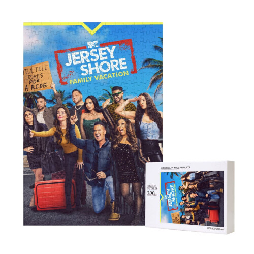 Jersey Shore Jigsaw Puzzle Art Decor 300 Pieces