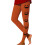 Women's Halloween Leggings Orange M 1