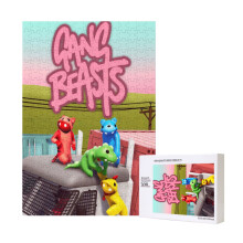 Jigsaw Puzzle Gang Beast Art Home Decor 300 Pieces