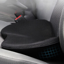 Memory Foam Car Seat Cushion with Lumbar Support Wedge 1