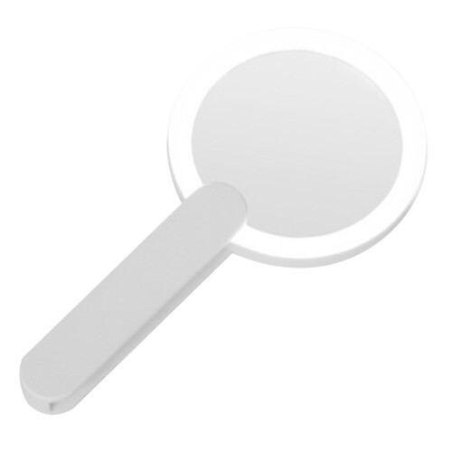 Compact LED Makeup Mirror with Handle for Women