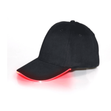 LED Peaked Hat Glow Cap Adjustable Sports Hat