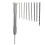 Hand Drill Set for Jewelers 3.34 x 0.59 x 0.59 Inch 1
