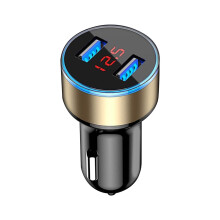 USB Car Charger QC3.0 Fast Charging Aluminum Shell 5V 3.1A
