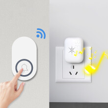 Wireless Doorbell Battery-Free with 38 Ringtones