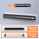 Plastic Wrap Cutter with Suction Cup and Magnet 1 Pack 1