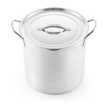 CintBllTer Medium Stainless Steel Stockpot 20 Quart