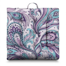 Meditation Cushion Square 22 Inch Bohemian Velvet