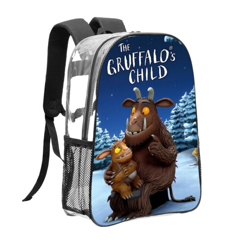Gruffalo Pattern Transparent Backpack Lightweight