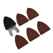Sanding Sheets and Pad for Oscillating Tool 25 Pcs
