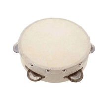Aluminum Alloy Hand Tambourine 4-10 Inch Kids Percussion Toy