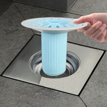 Universal odor-proof floor drain core for bathroom shower