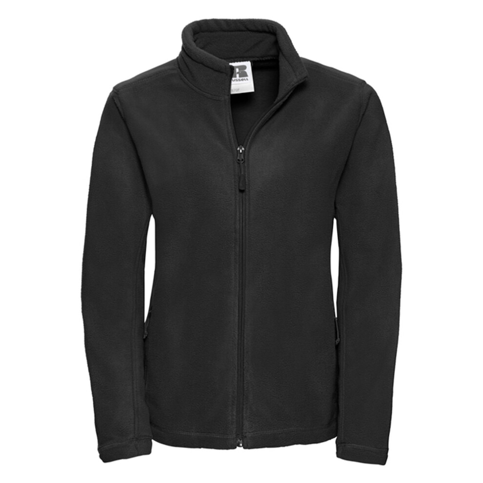 Russell (Xxl, Black) Womens/Ladies Full Zip Outdoor Fleece Jacket