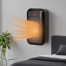 Portable Electric Space Heater Digital Thermostat 1500W