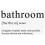 Boho Humorous Bathroom Wall Art Print 12x16 inch 1