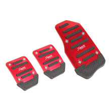 Aluminum Alloy Car Pedal Covers Non-Slip Universal Fit