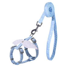 Cat Harness and Leash Escape-Proof Adjustable Cartoon Wing