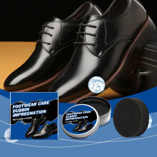 Leather Shoe Care Wax for Shine and Refurbishment 100g