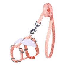 Cat Harness and Leash Adjustable Escape-Proof Cartoon Wing